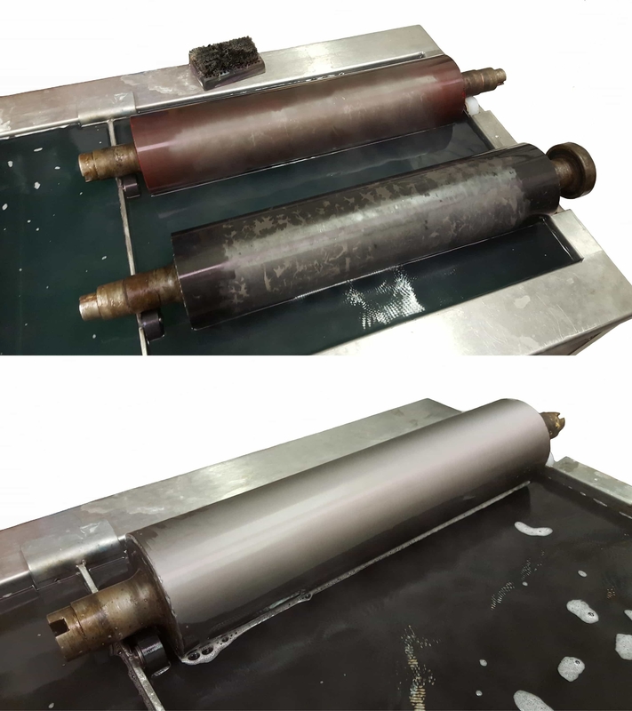 Flexographic Printing Anilox Roller Cleaning Equipment 2mm Thick 316L Stainless Steel